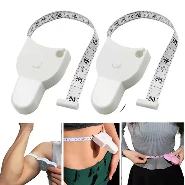 3-in-1 Body Measuring Tape | Retractable Waist, Arm & Body Measurement Tape